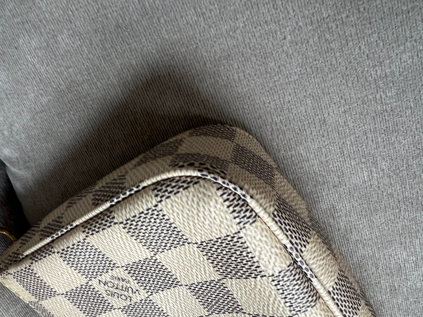 Louis Vuitton Pochette Accessoires Damier Azur (no strap)