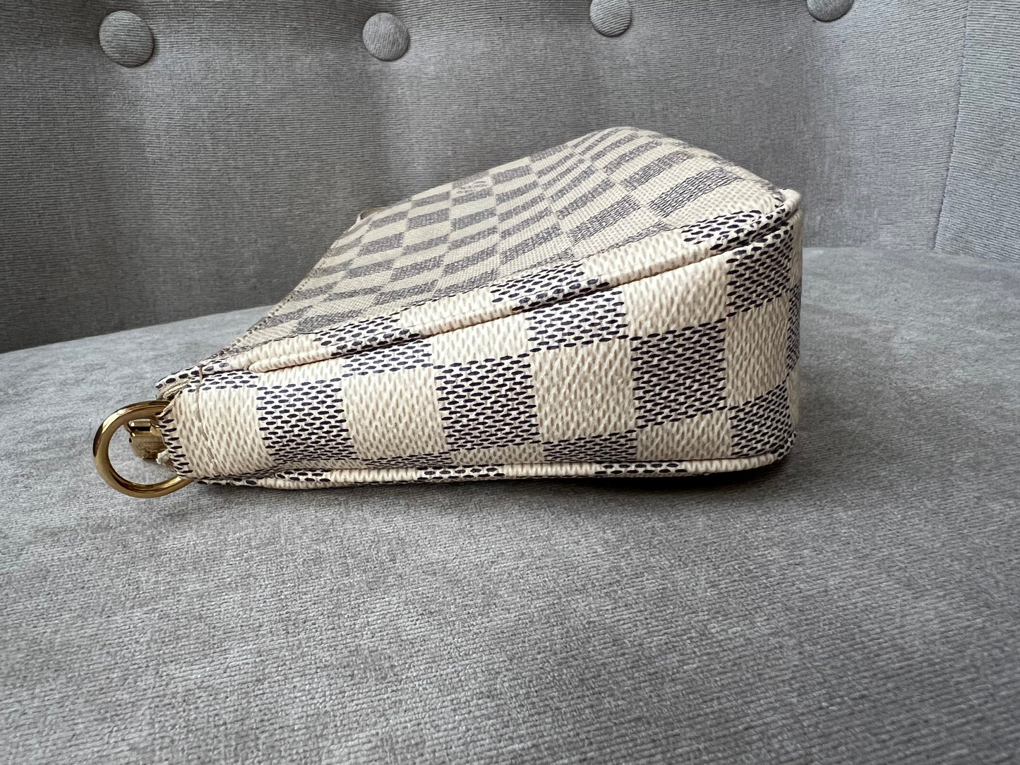 Louis Vuitton Pochette Accessoires Damier Azur (no strap)