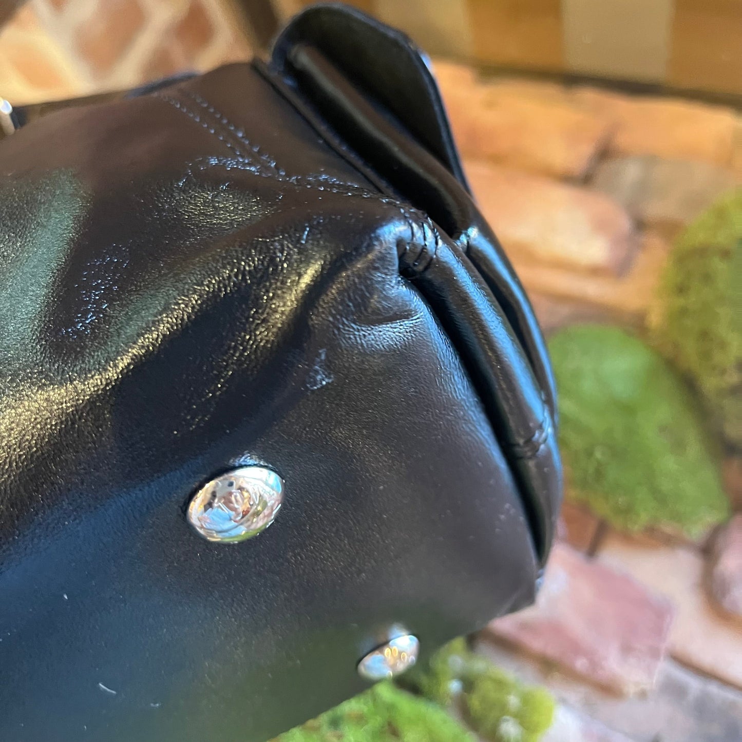 LOUIS VUITTON CarryAll Cargo Vibe PM Black Lambskin