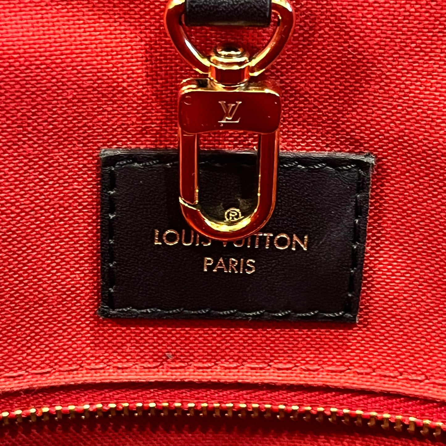 LOUIS VUITTON OnTheGo GM Giant Monogram Reverse Canvas Tote Bag