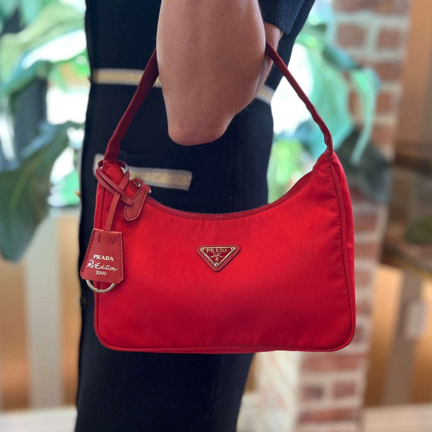 PRADA Re-Edition Vela Nylon Shoulder Bag