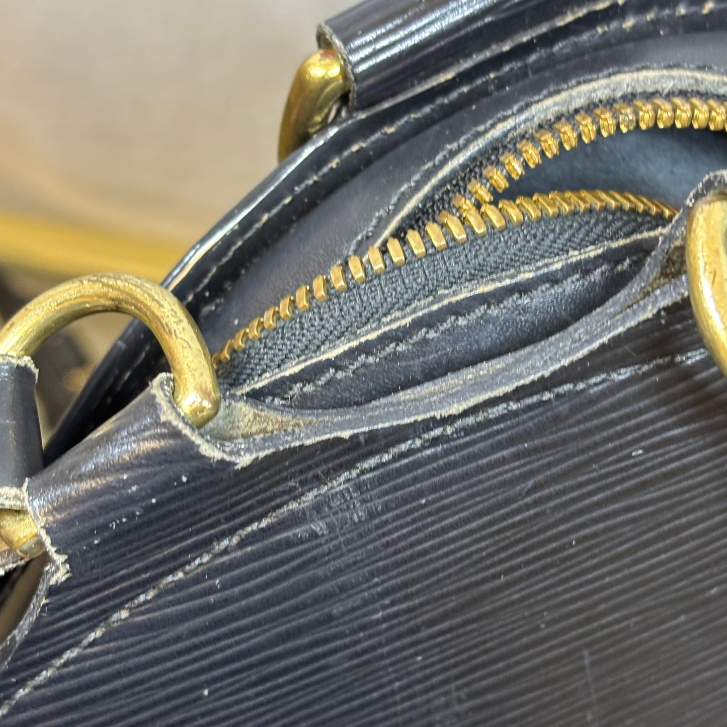 LOUIS VUITTON Mabillon Epi Leather Backpack