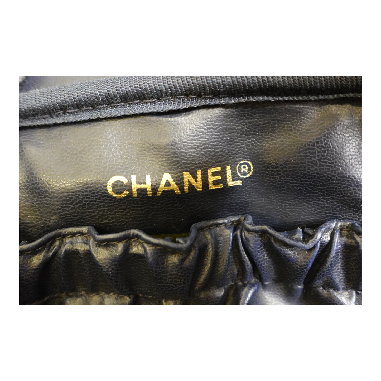 Chanel 1997 CC Denim Vanity Bag