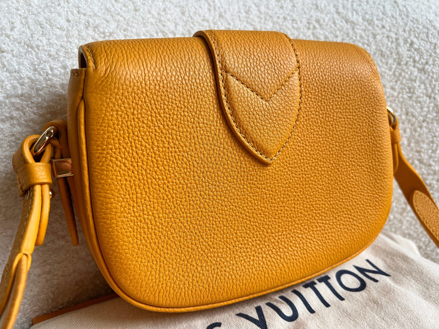 Louis Vuitton Pont 9 Soft PM Bag in Sunbeam (RRP £3030)