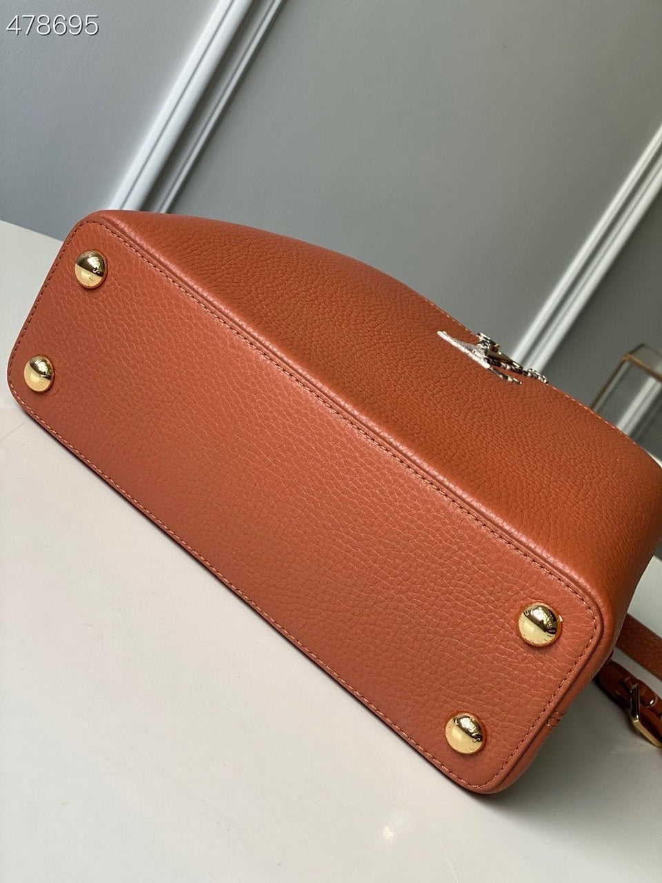 LV Capucines GLAMI Taurillon And Python Brown For Women,  Shoulder And Crossbody Bags 10.4in/27cm LV N97980
