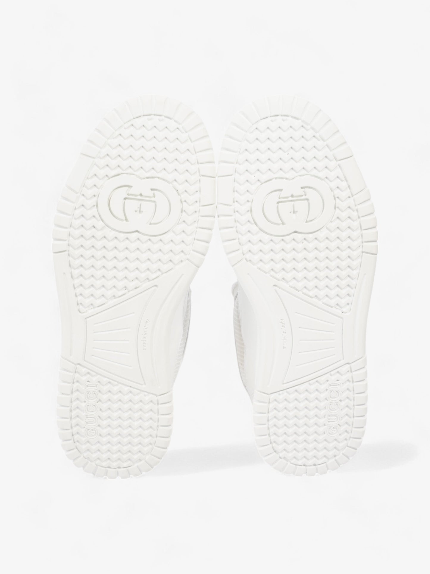 Gucci Interlocking GG Sneakers White  Leather EU 37.5 UK 4.5