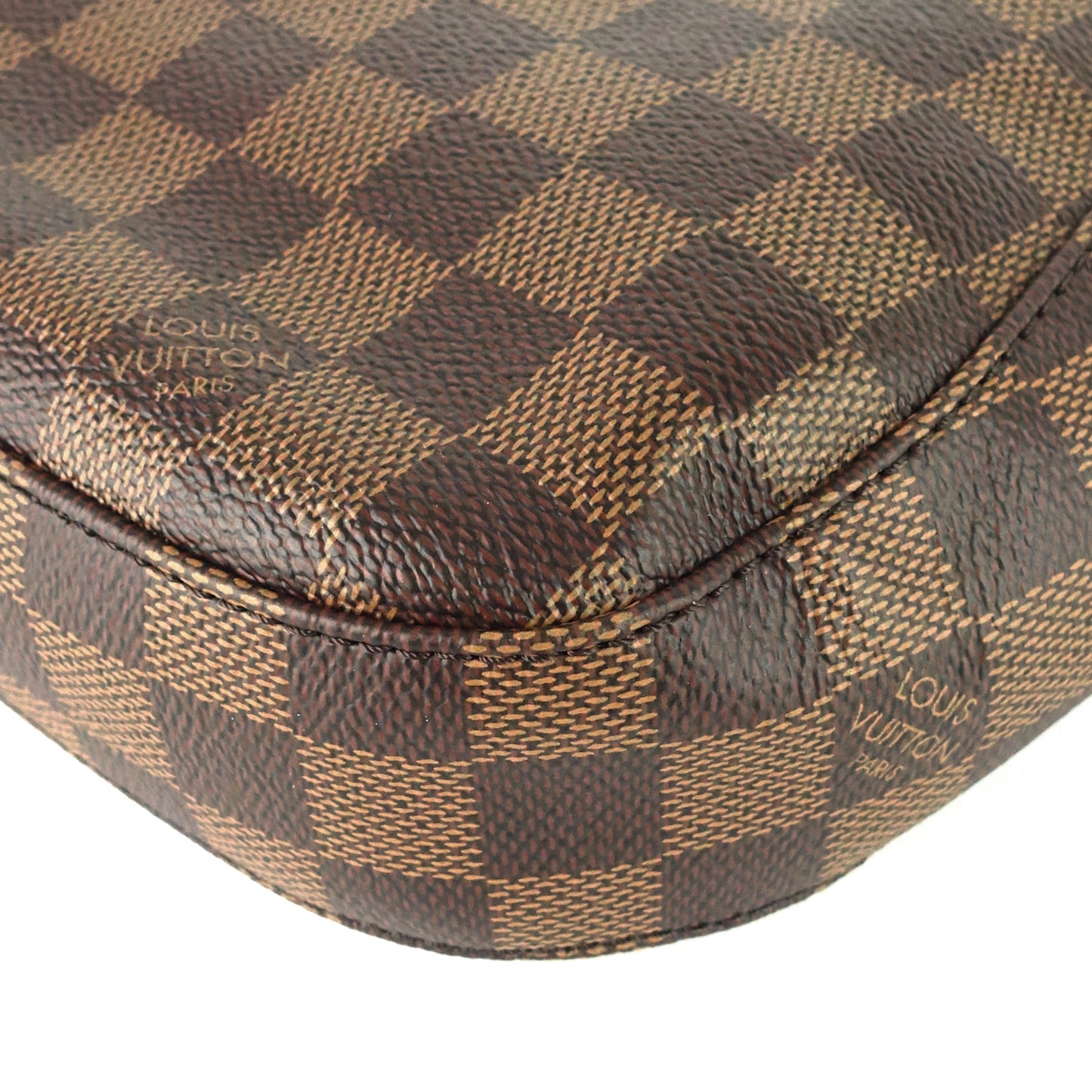 Louis Vuitto South Bank Besace Damier Ebene Canvas Bag
