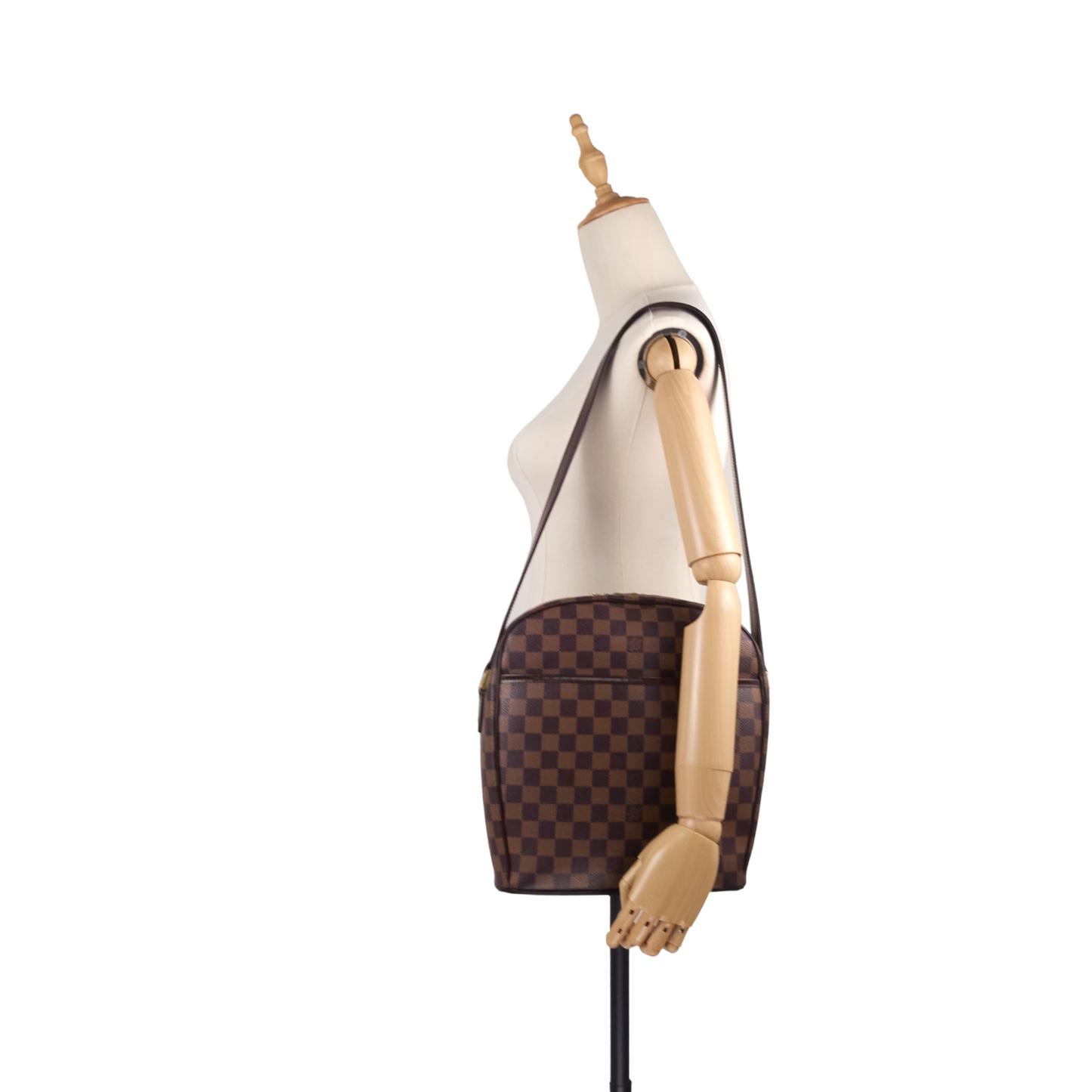 Louis Vuitto Ipanema GM Damier Ebene Canvas Bag
