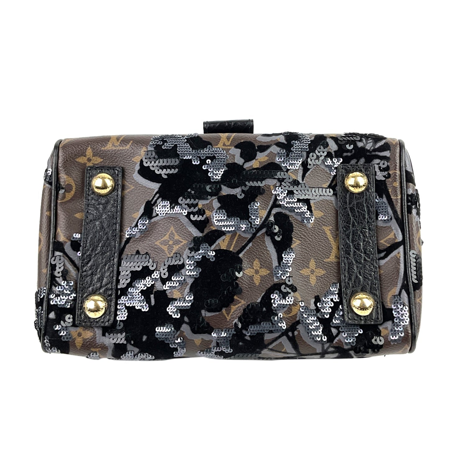 Louis Vuitto Carrousel Fleur de Jais Monogram Canvas Bag
