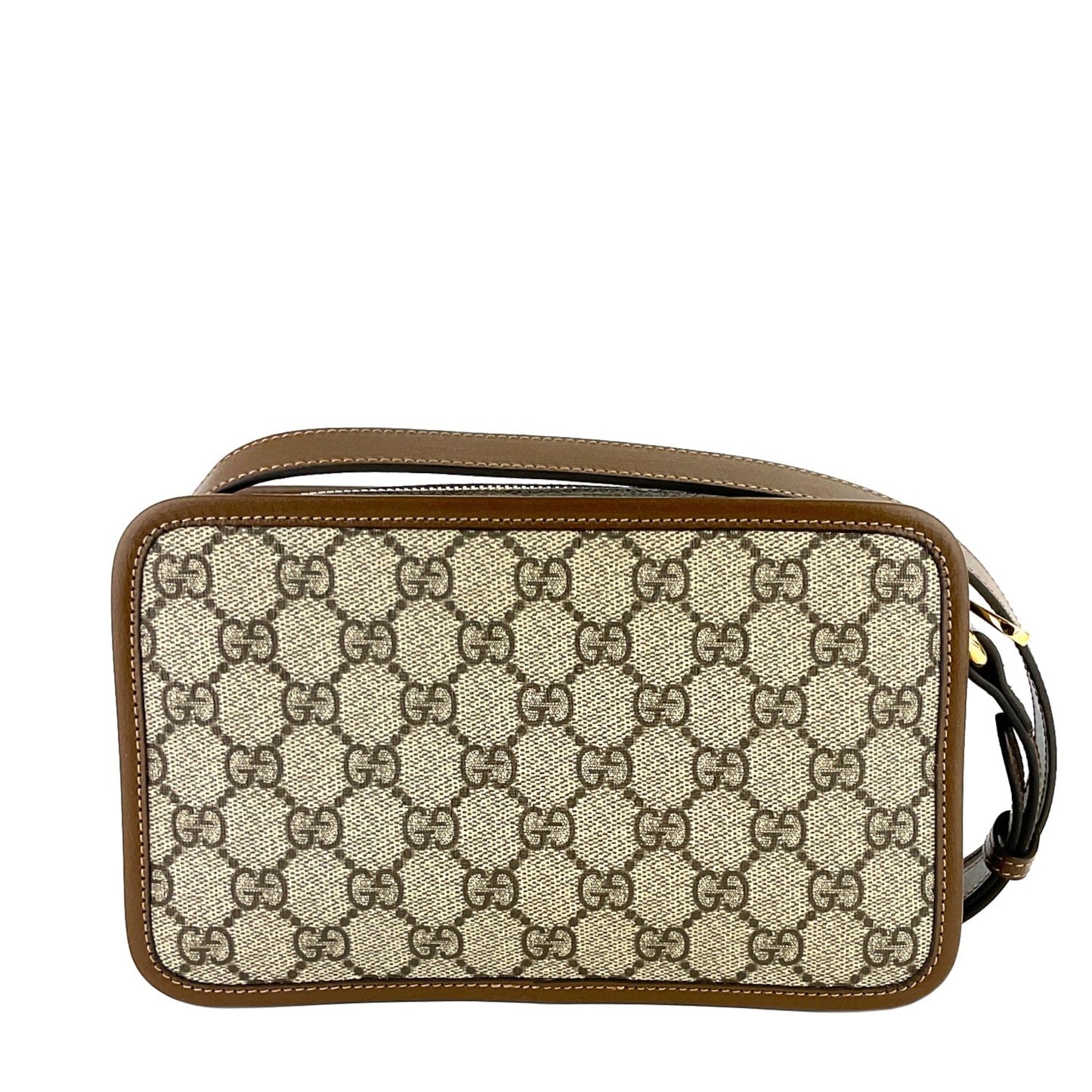 Gucci â€˜Mini Bag with Interlocking Gâ€™ Monogram Canvas Bag