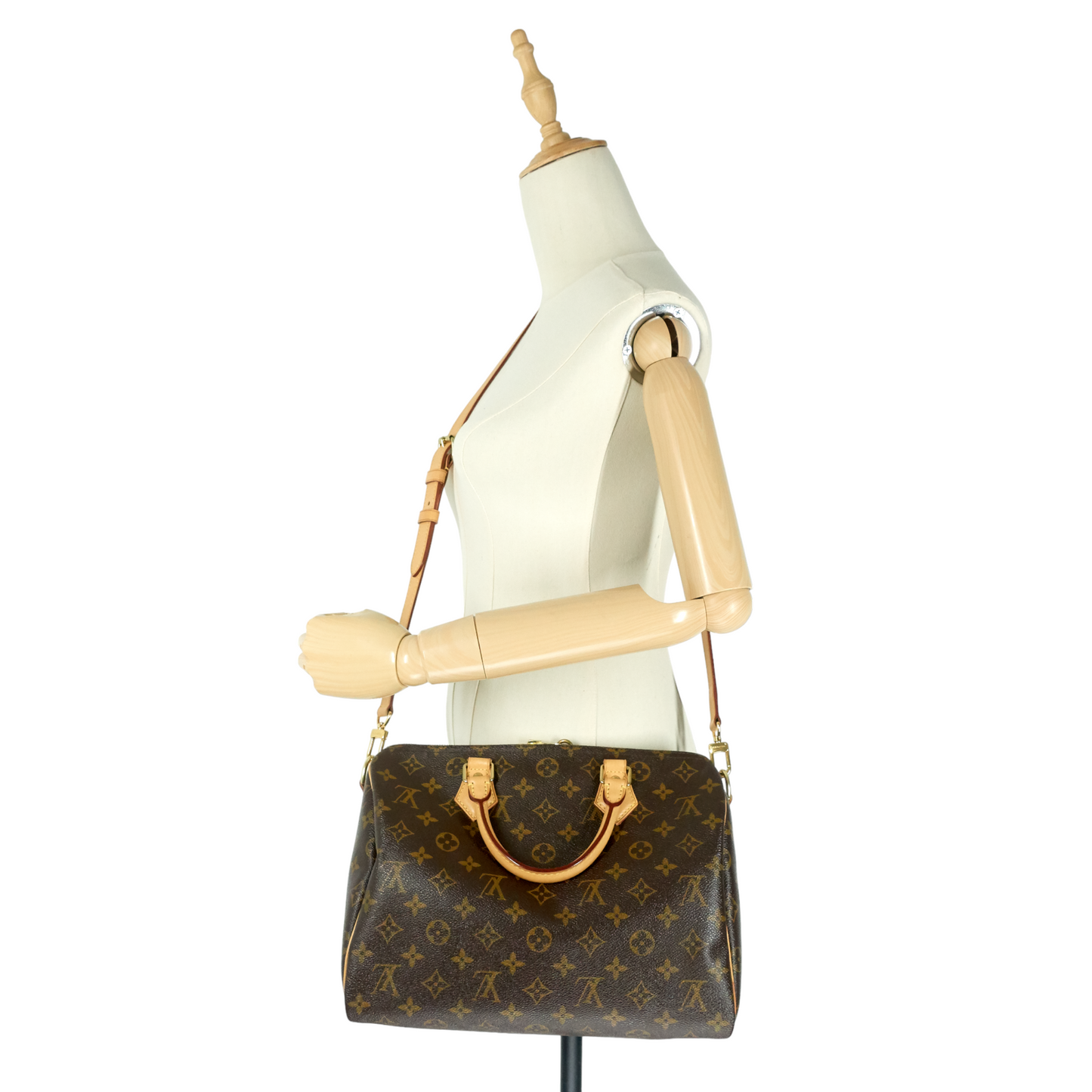 Louis Vuitto Speedy BandouliÃ¨re 30 Monogram Canvas Bag