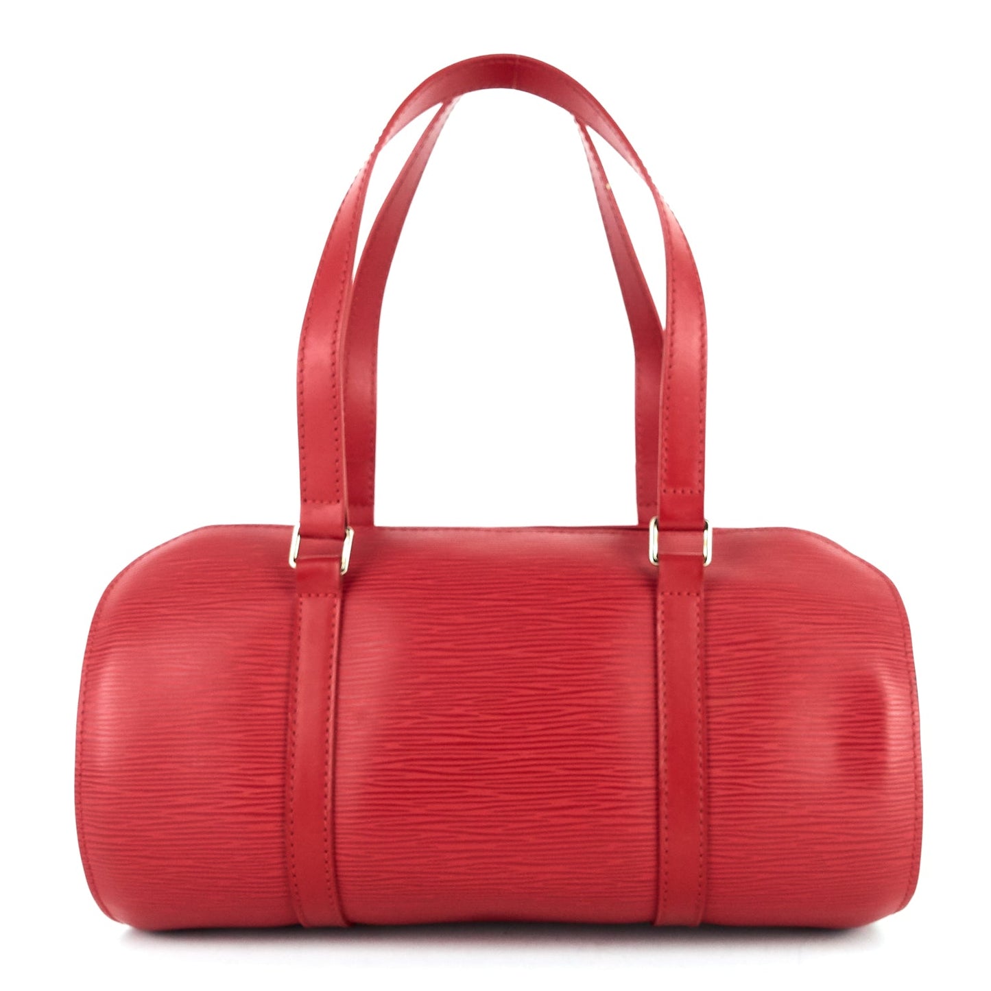 Louis Vuitto Papillon 30 Epi Leather Bag with Pouch