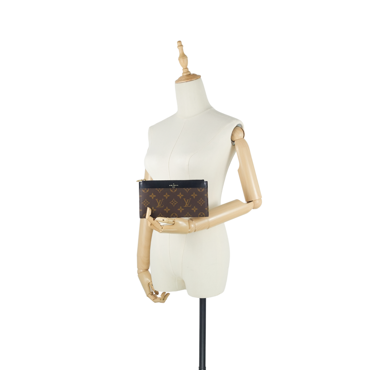 Louis Vuitto Slim Monogram Canvas Wallet