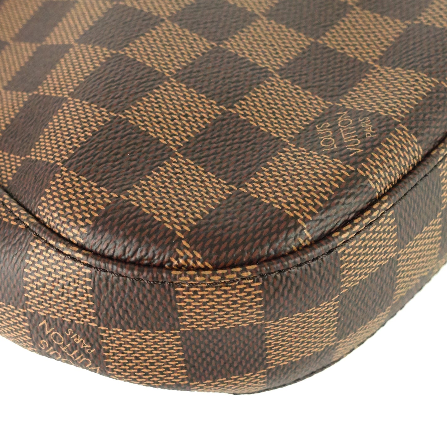 Louis Vuitto South Bank Besace Damier Ebene Canvas Bag