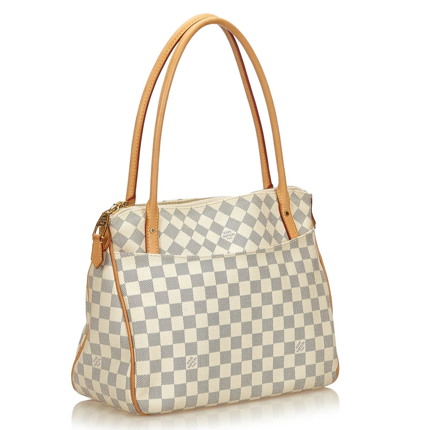 Louis Vuitto Figheri PM Damier Azur Canvas Bag