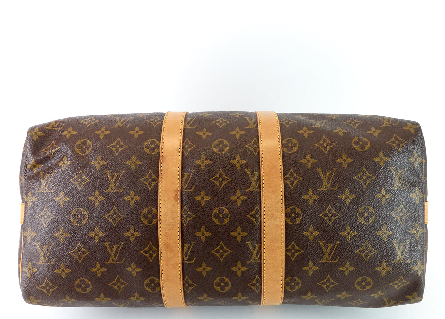 Louis Vuitto Keepall 45 Bandouliere Monogram Canvas Bag