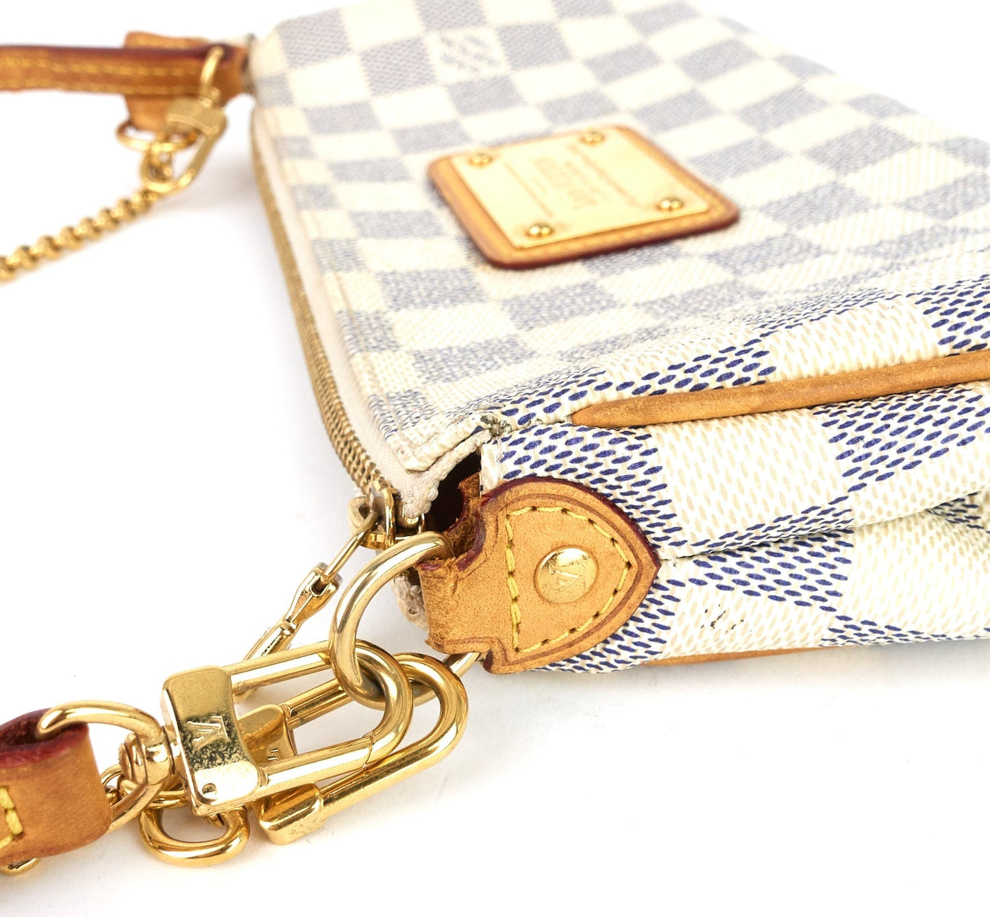 Louis Vuitto Eva Damier Azur Canvas Bag