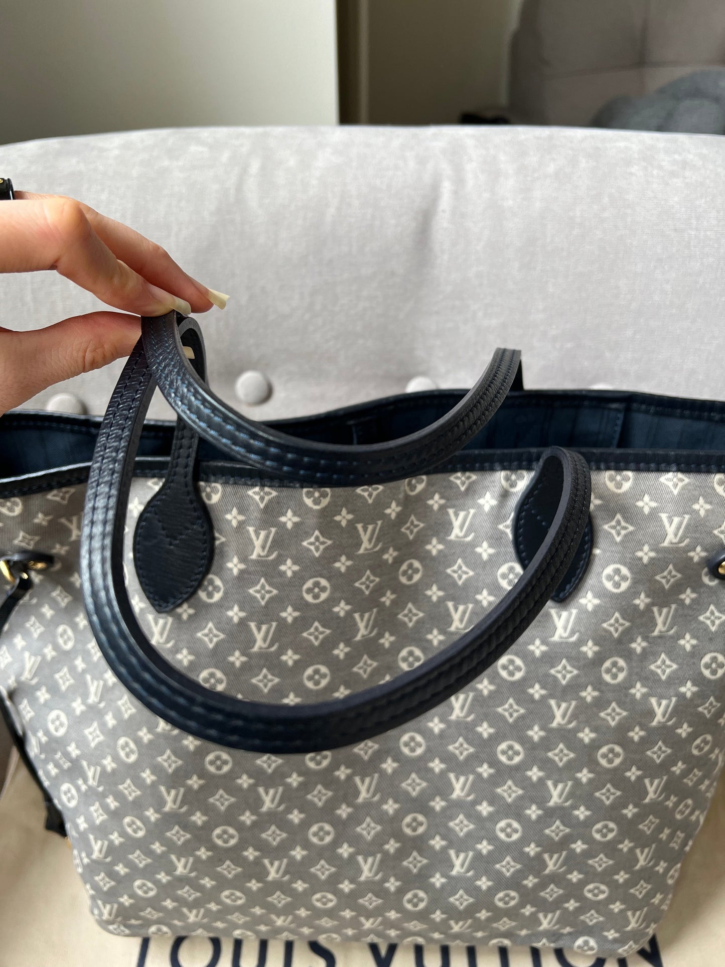 Louis Vuitton Neverfull MM Monogram Idylle Mini Lin