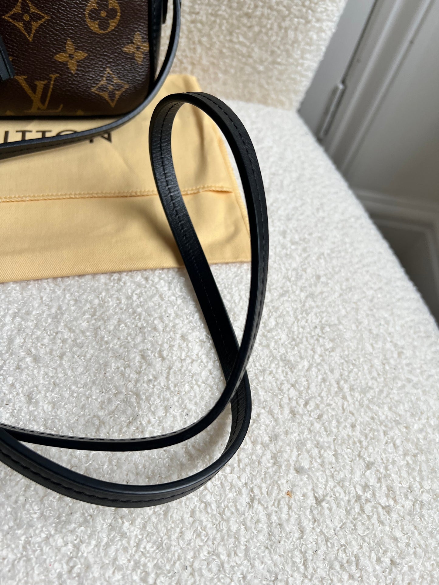 Louis Vuitton Saintonge Black and Monogram