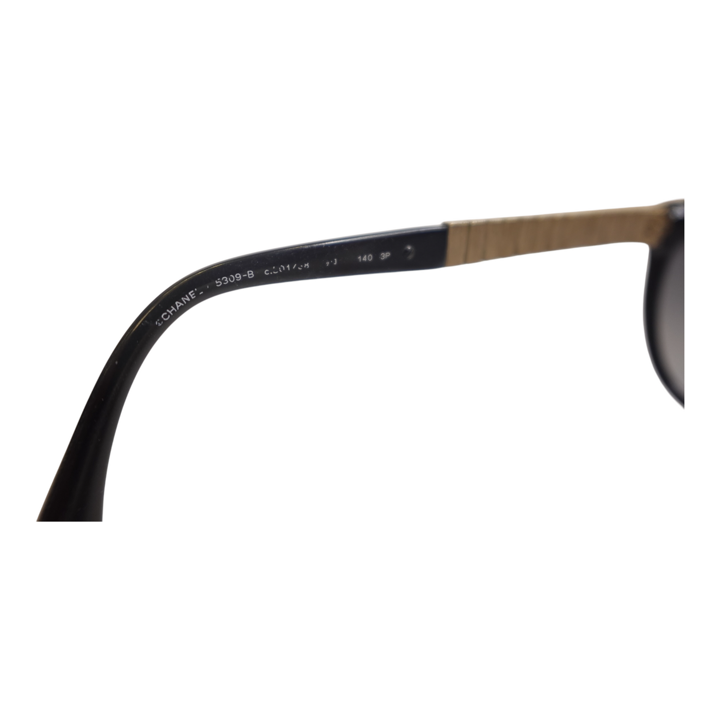 Chanel Black Crystal Sunglasses