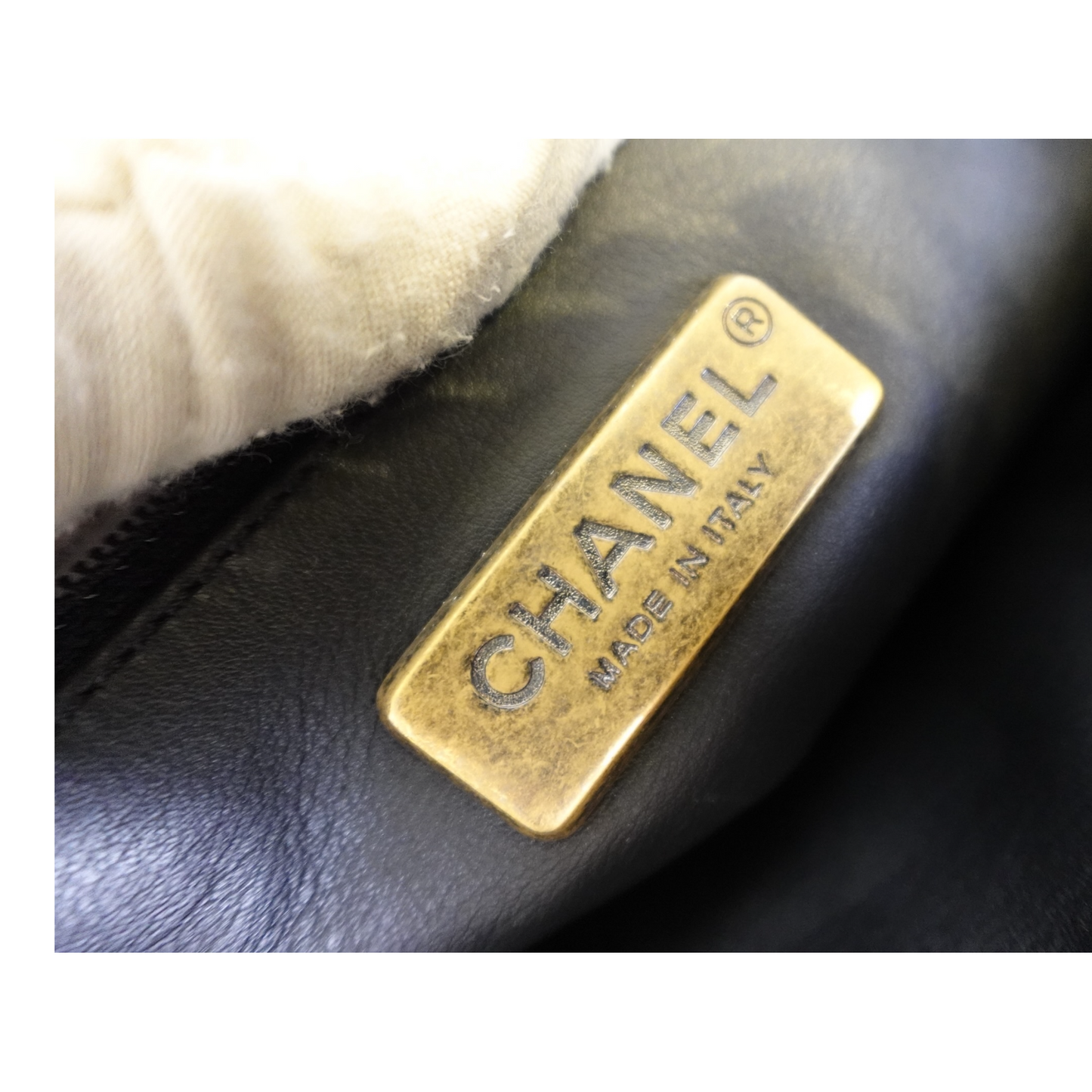 Chanel Python Medallion Clutch