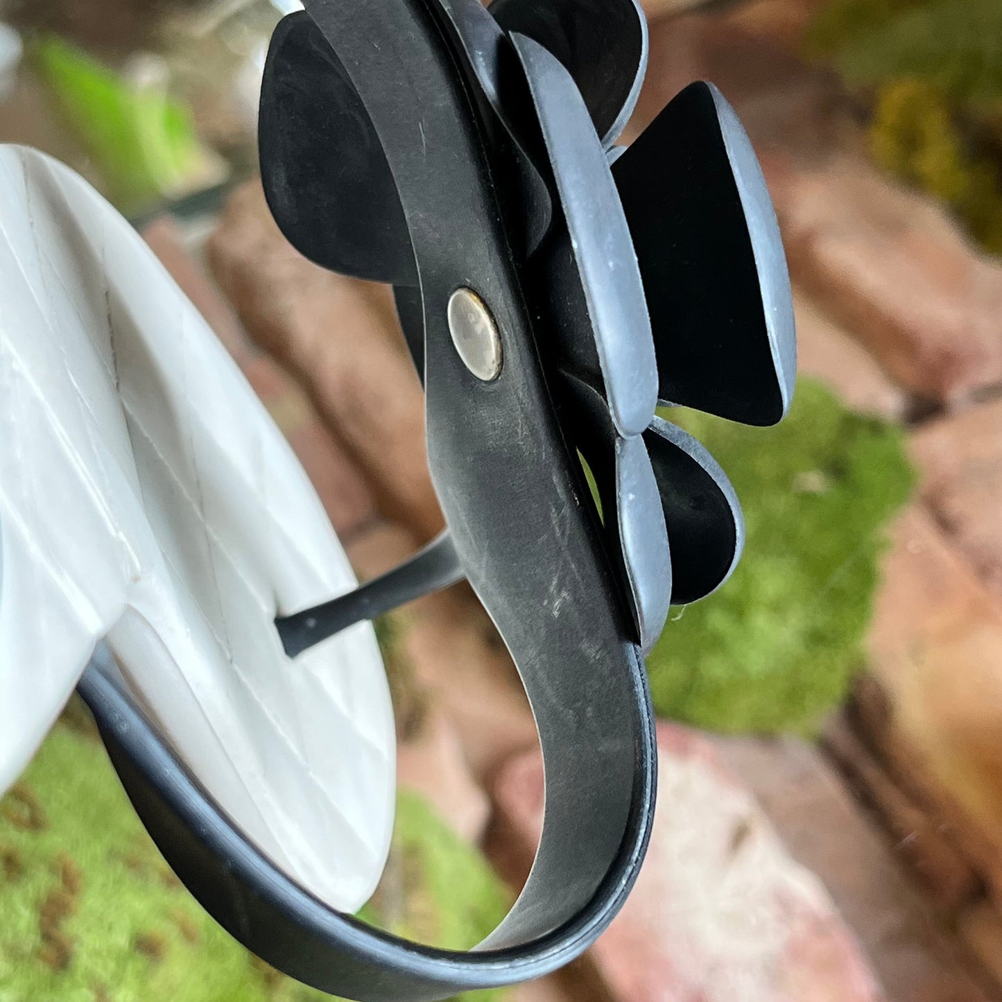 CHANEL Camelia Flower Rubber Thong Sandals SZ39(9US)