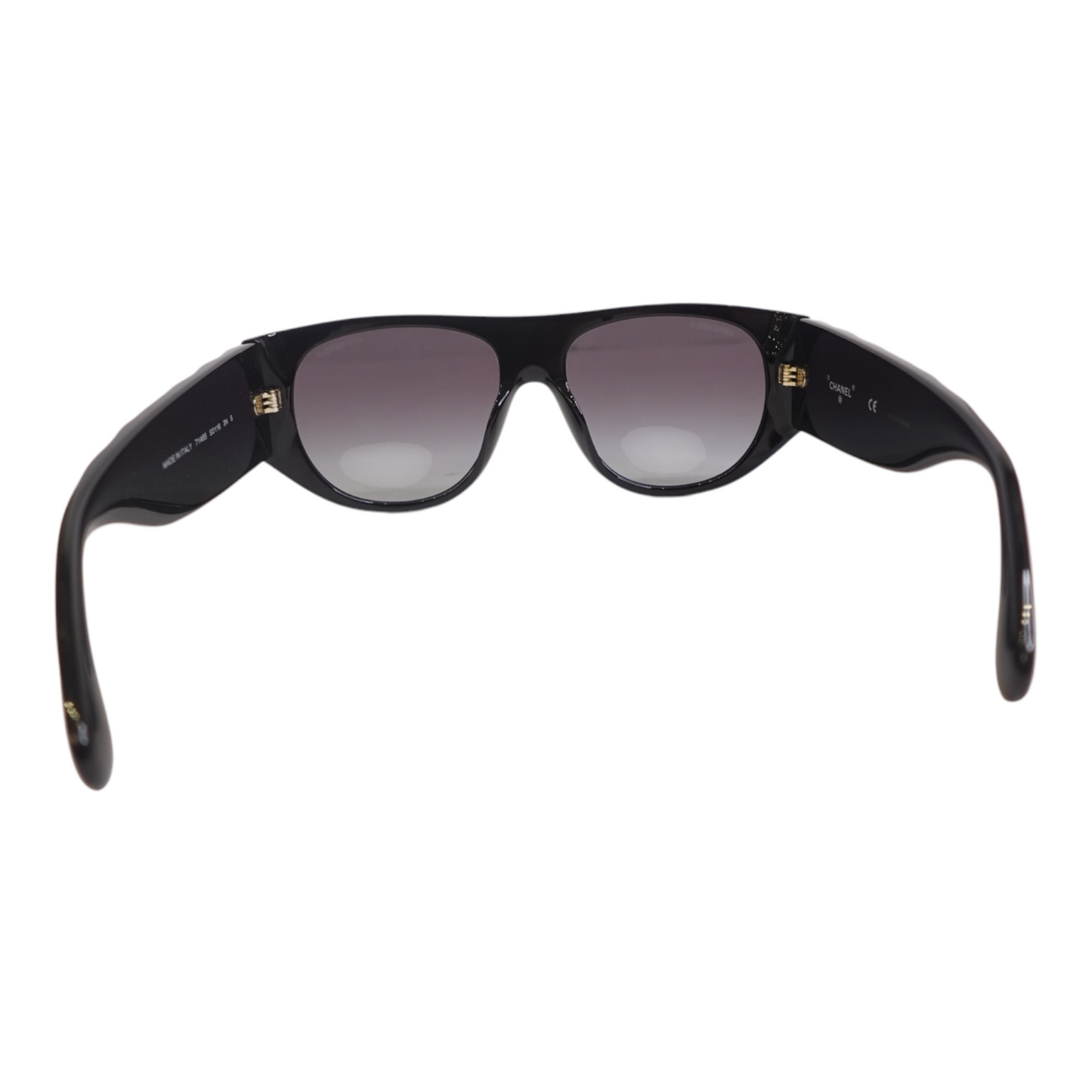 Chanel Black Quilted CC Sunglasses