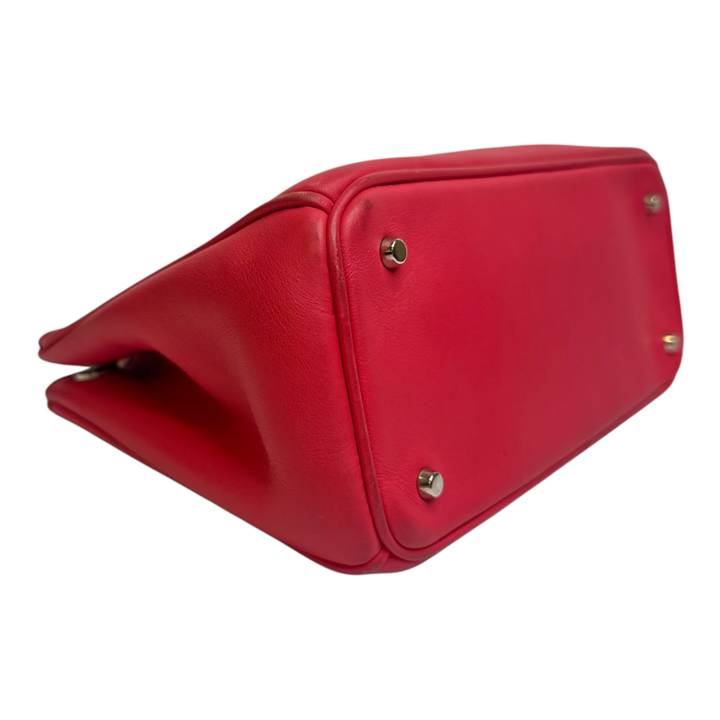 Christian Dior Fuchsia Leather Mini Diorissimo Tote