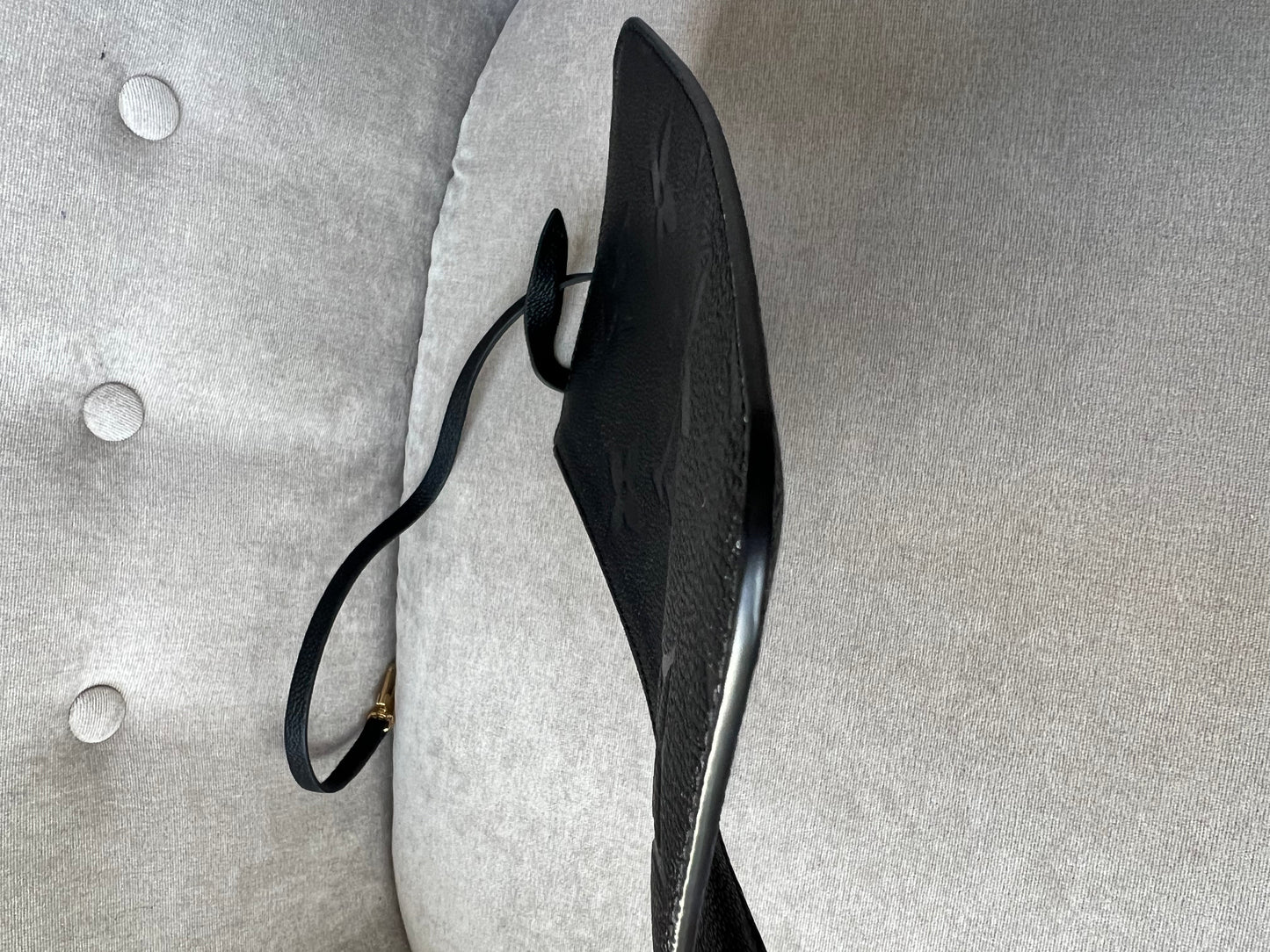Louis Vuitton Pouch (from Neverfull) Black Empreinte