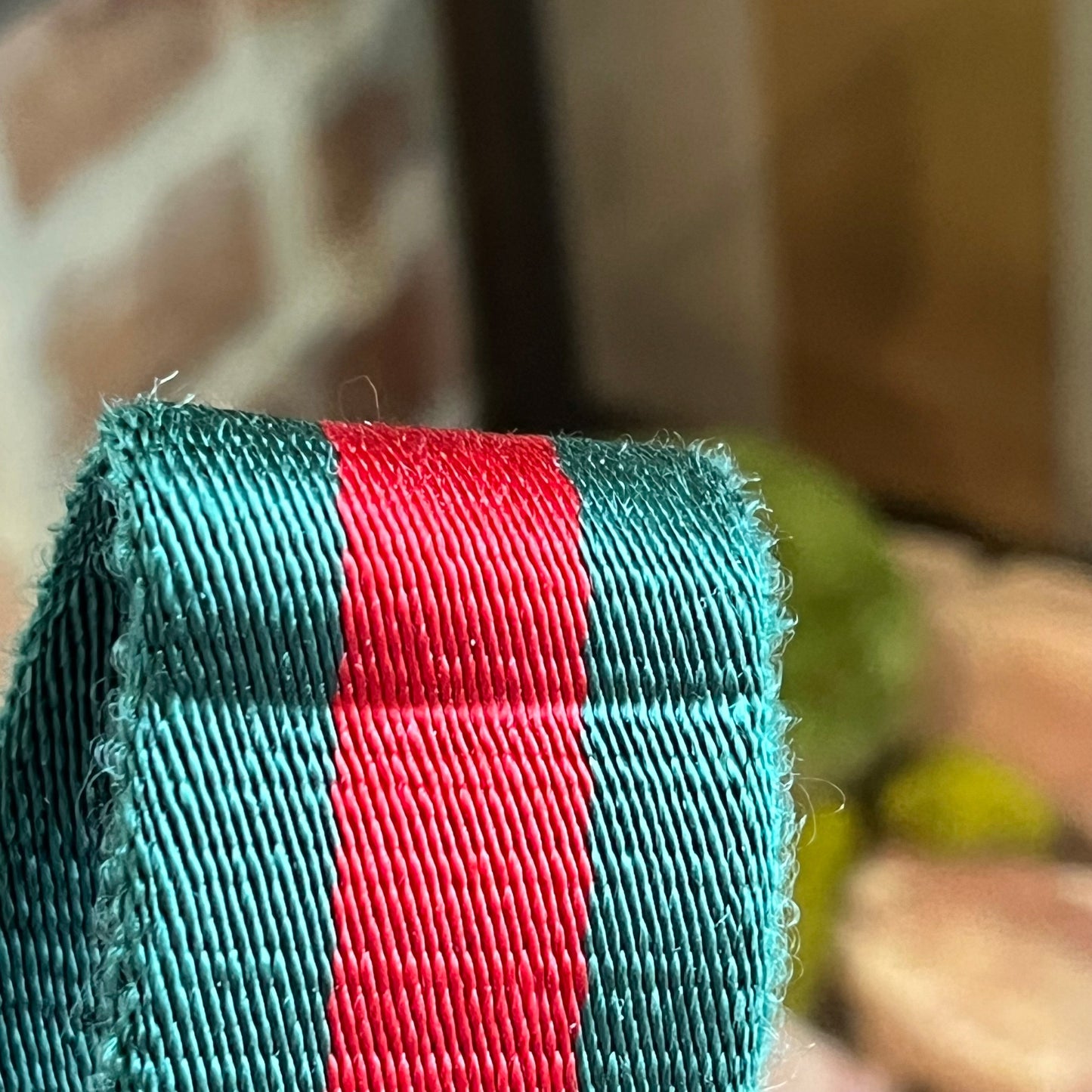 GUCCI GG Canvas Double Pocket Belt Bag