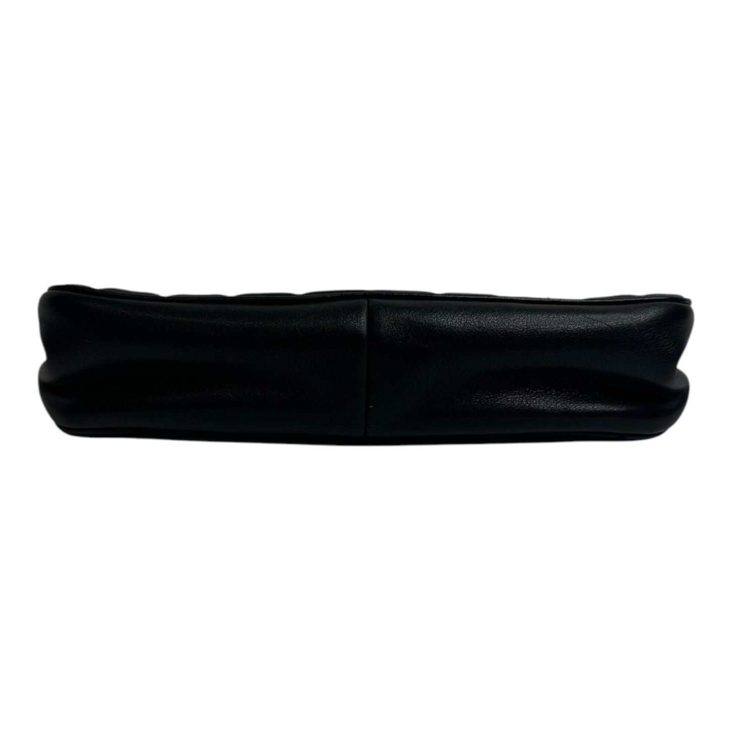 Chanel Black Leather Small LAX Wristlet