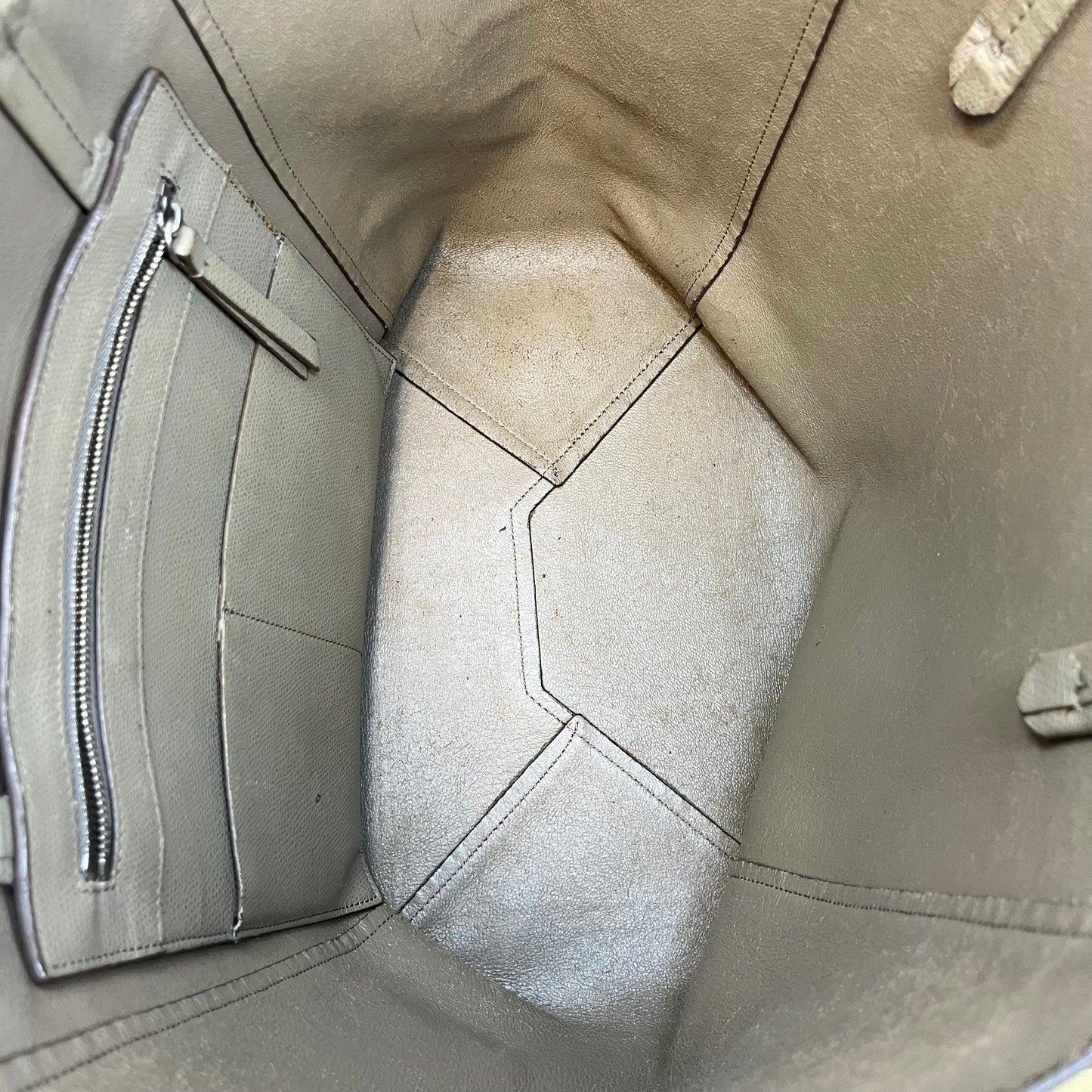 CELINE Phantom Grained Calfskin Horizontal Tote Bag
