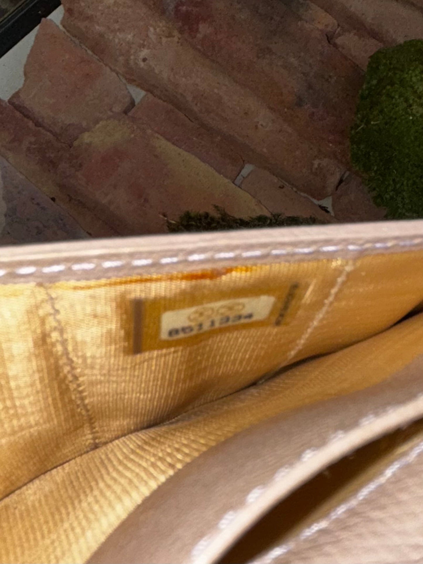 CHANEL Gray Coco Button Wallet