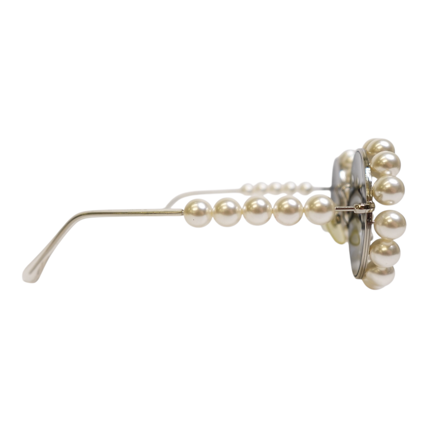 Chanel Round Pearl Sunglasses