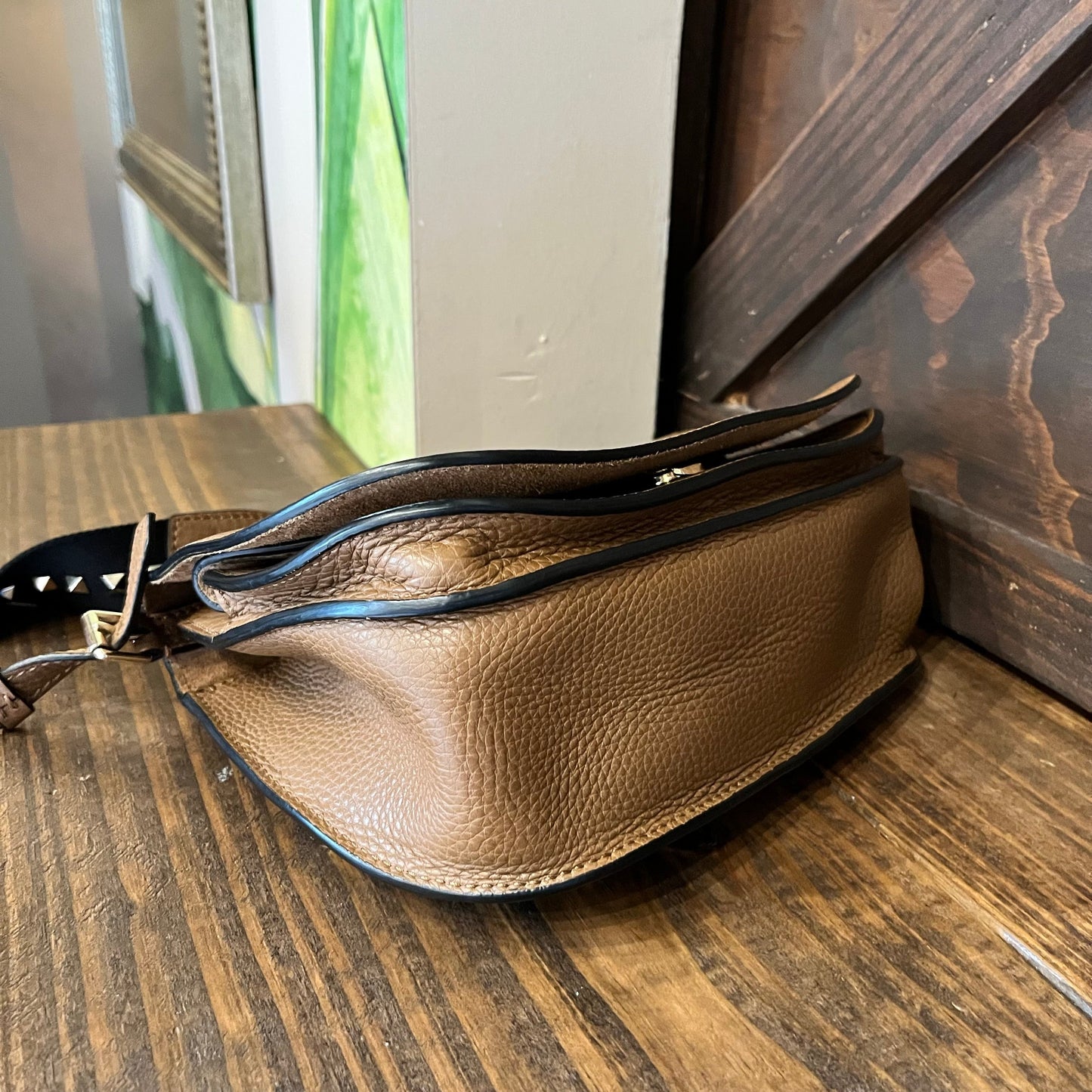 VALENTINO Band Rockstud Grained Calfskin Crossbody Bag ADI1194