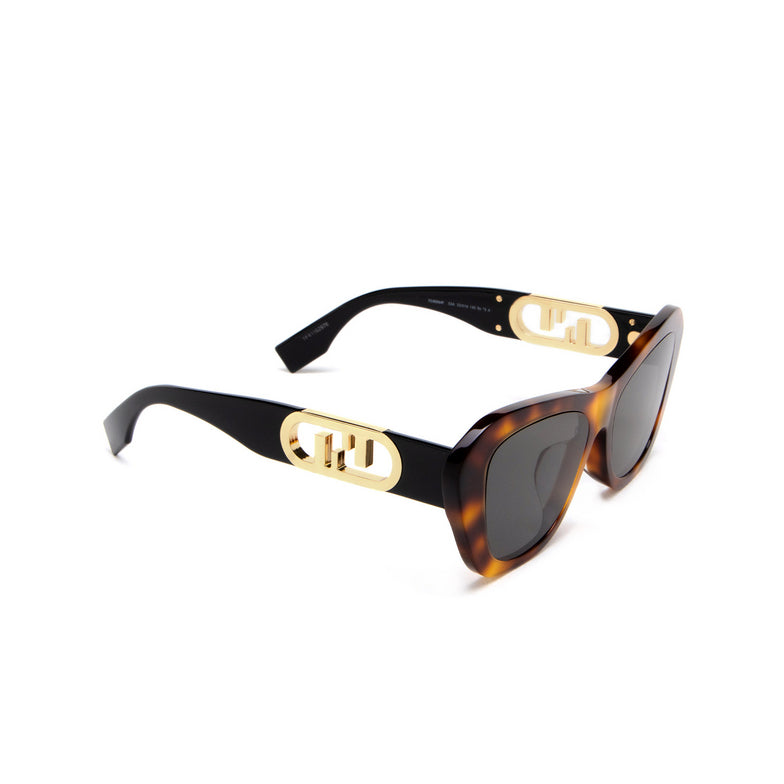 FENDI O'LOCK FE40064F HAVANA BLONDE SUNGLASSES
