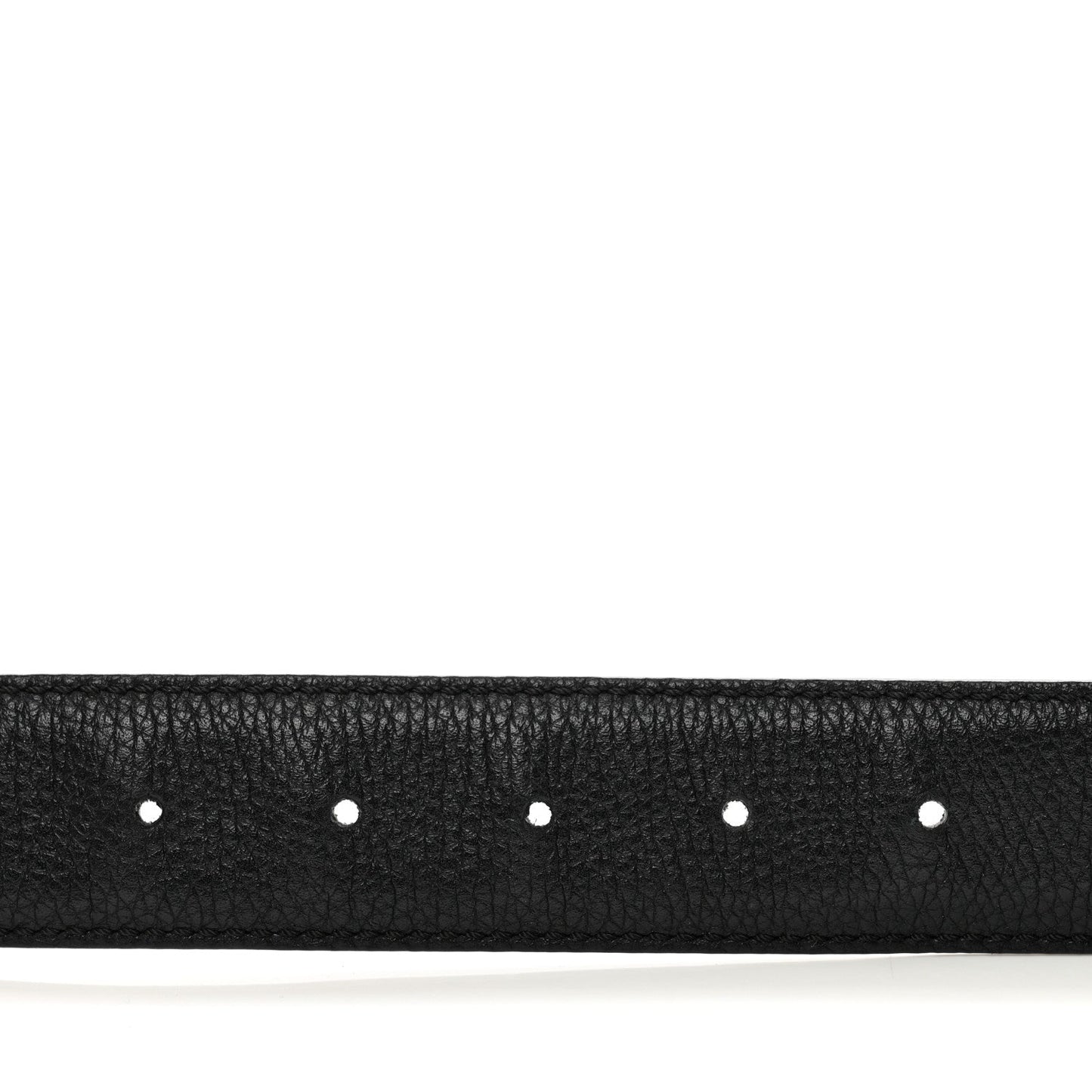 FENDI CUOIO ROMANO FF BUCKLE LEATHER BELT