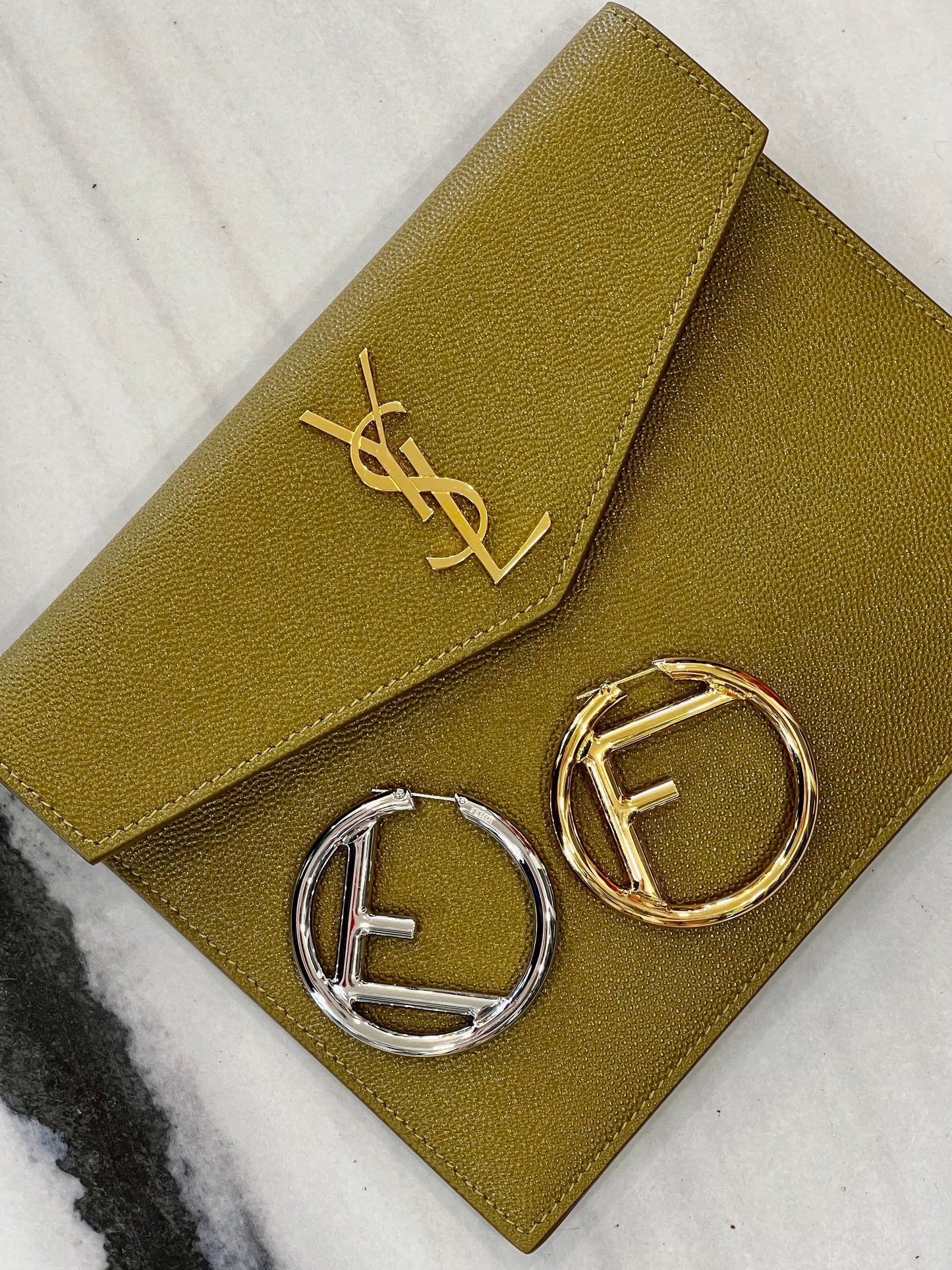 FENDI F IS FENDI EARRINGS