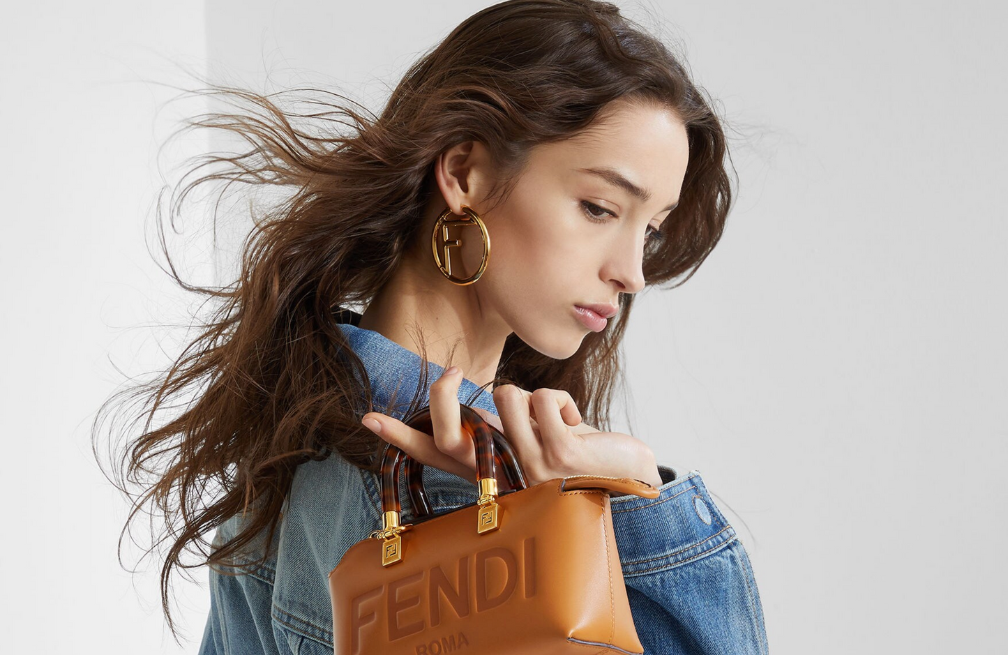 FENDI F IS FENDI EARRINGS