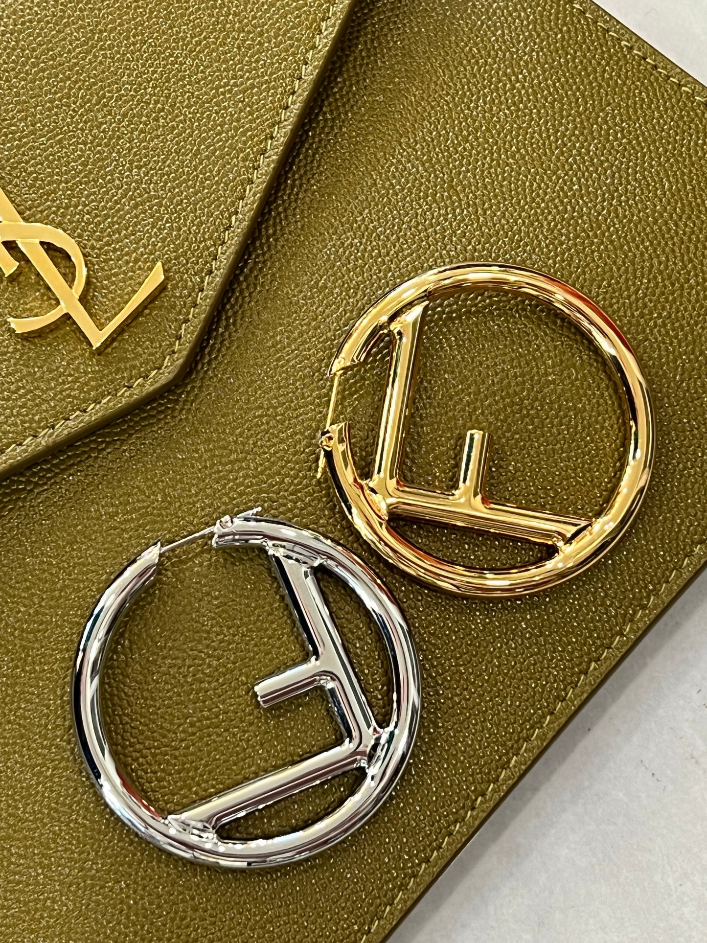 FENDI F IS FENDI EARRINGS
