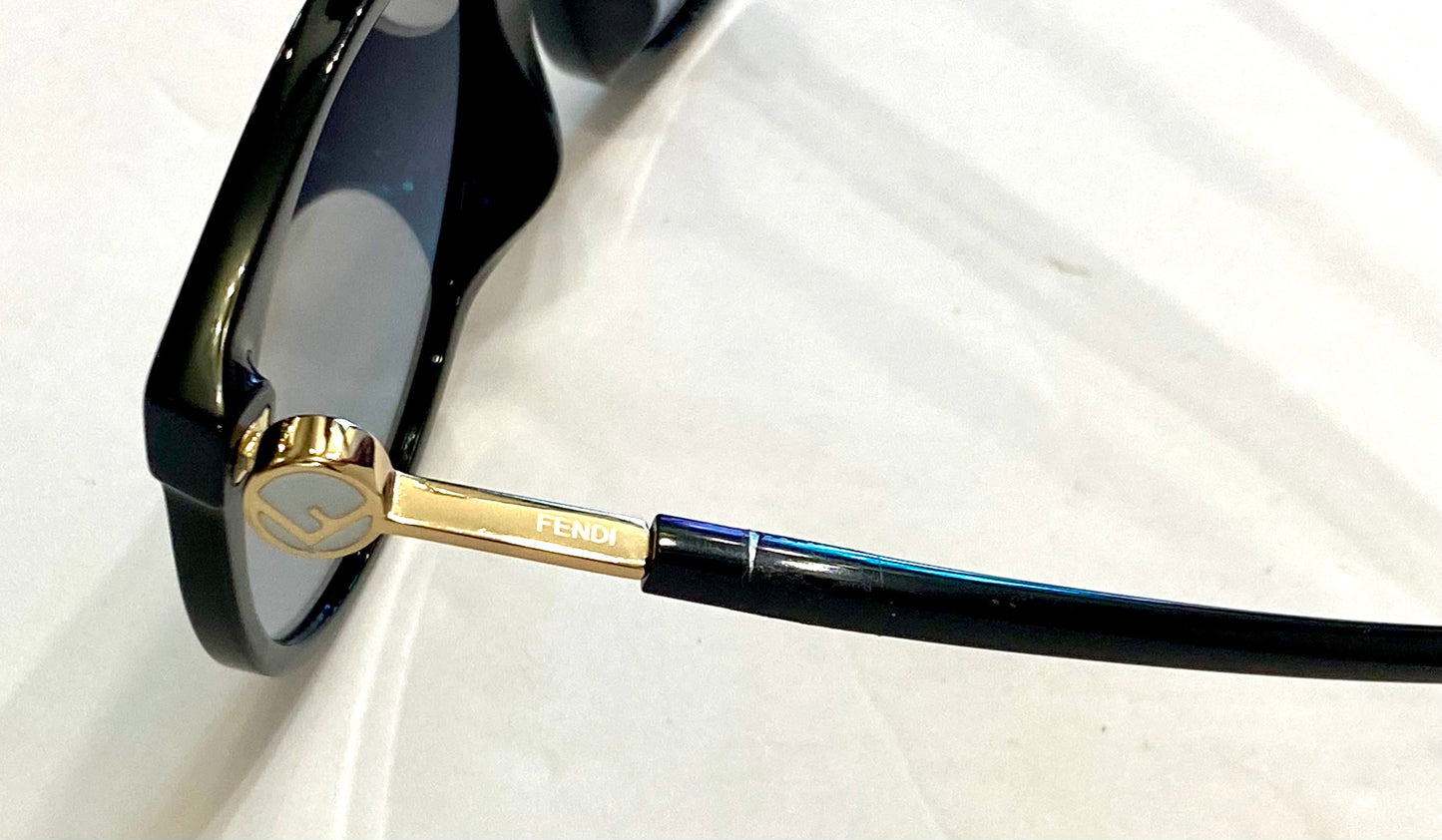FENDI FF 0362 ACETATE GRADIENT SUNGLASSES