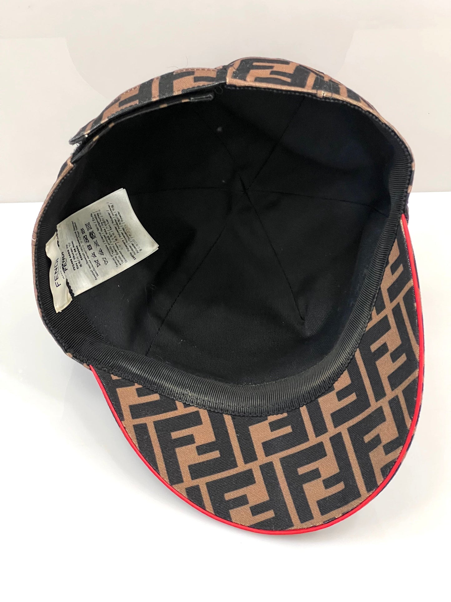 FENDI FF LOGO BASEBALL HAT