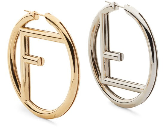 F IS FENDI EARRINGS
