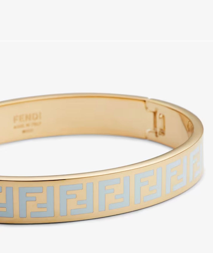FENDI FF ENAMEL LOGO FOREVER BRACELET