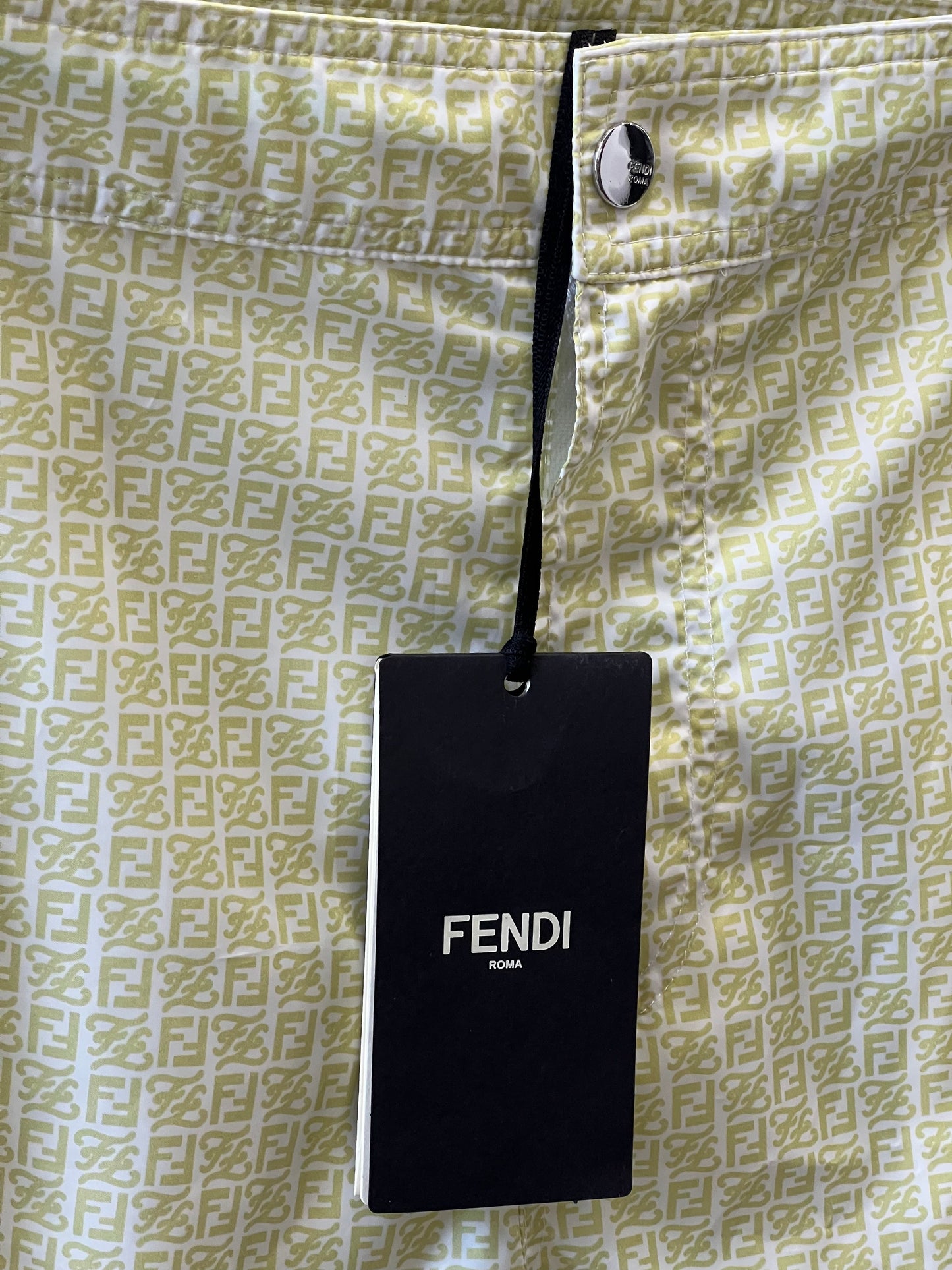FENDI FF LOGO SWIM SHORTS