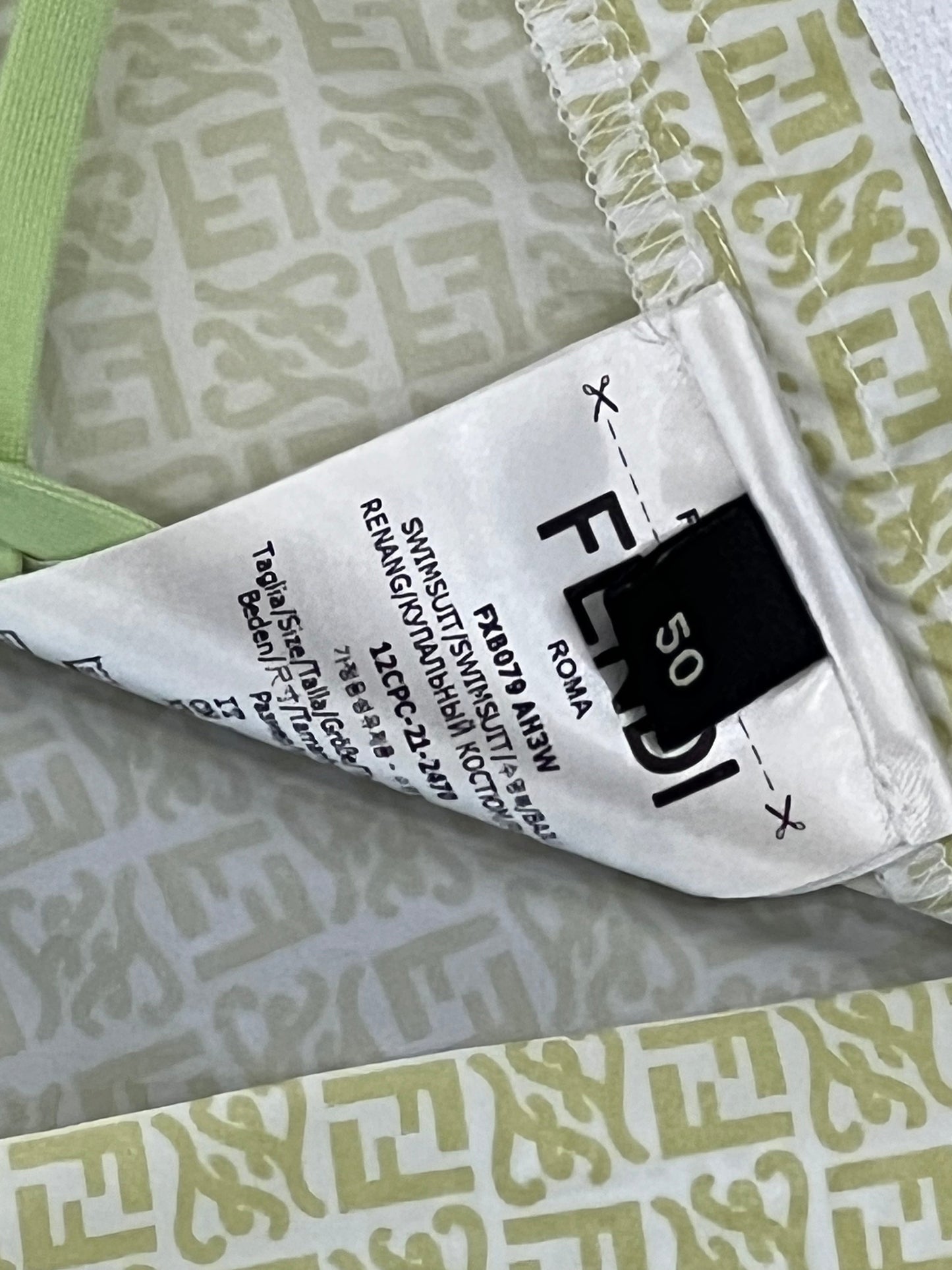 FENDI FF LOGO SWIM SHORTS