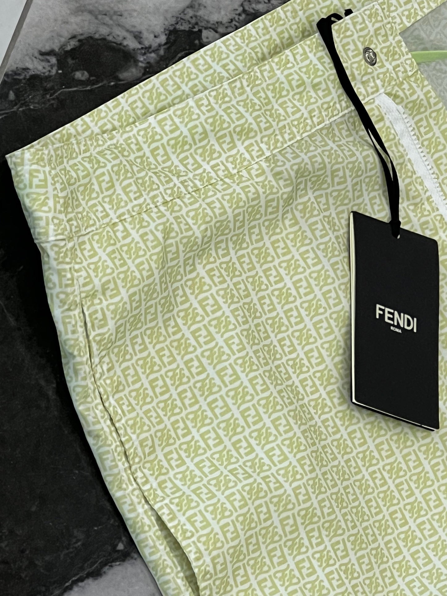 FENDI FF LOGO SWIM SHORTS