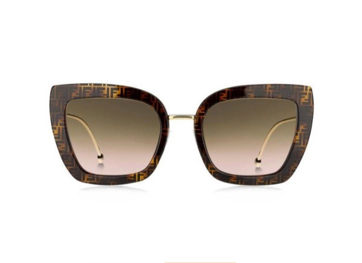 FENDI FF OVERSIZED SUNGLASSES