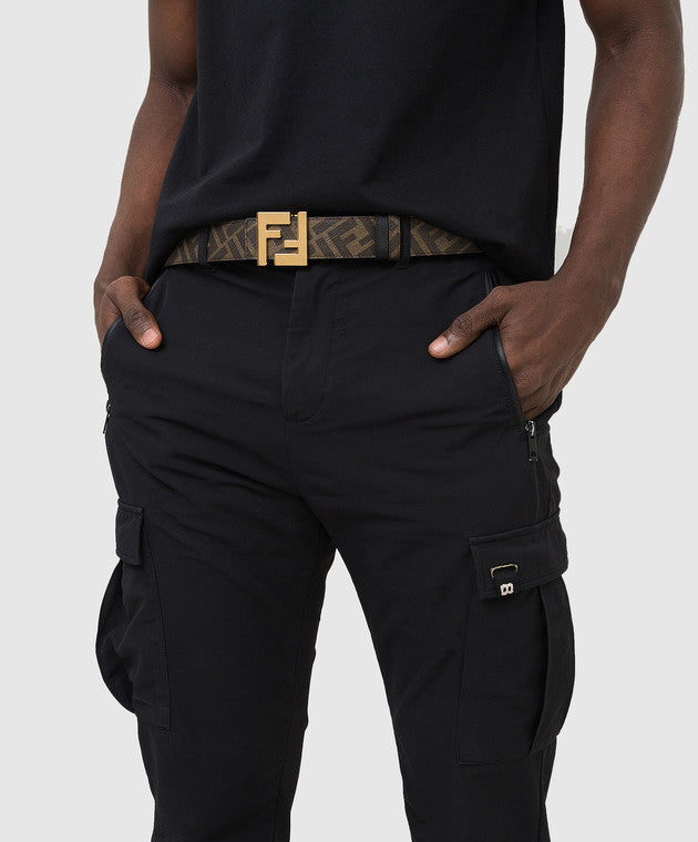 FENDI FF SQUARED REVERSIBLE BELT UNISEX
