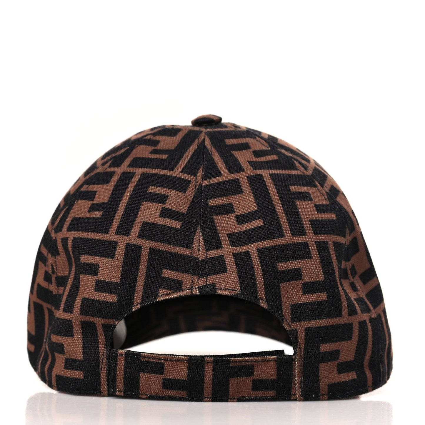 FENDI FF RELOADED JACQUARD BASEBALL CAP